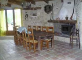  Interior de la casa rural 